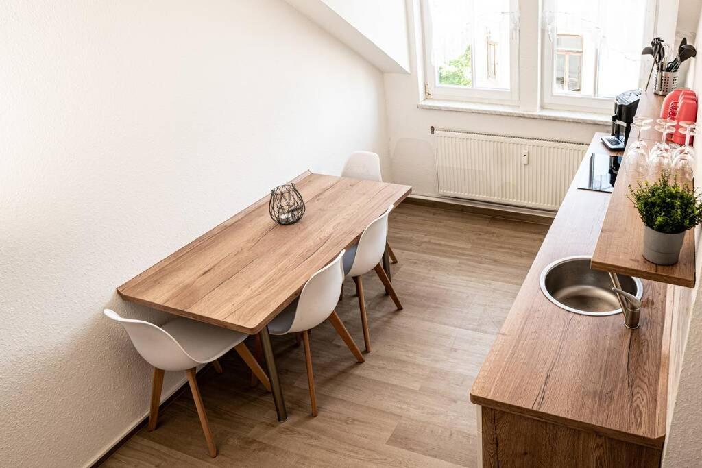 Gemuetliche Ferienwohnung Im Zentrum Von Plauen Dış mekan fotoğraf